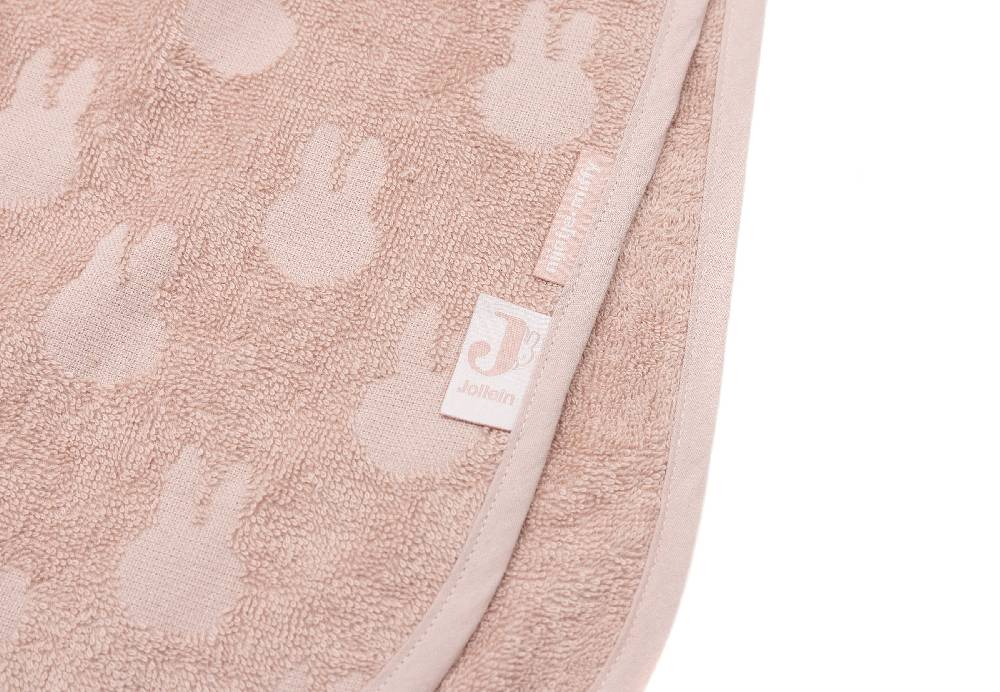 Jollein Badeponcho Frottee Miffy Jacquard Wild Rose Vierteljährliche Förderung