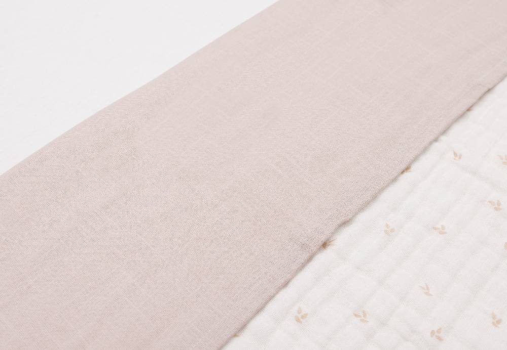 Jollein Bettlaken Kinderbett 120x150cm Slub Nougat Online Shopping