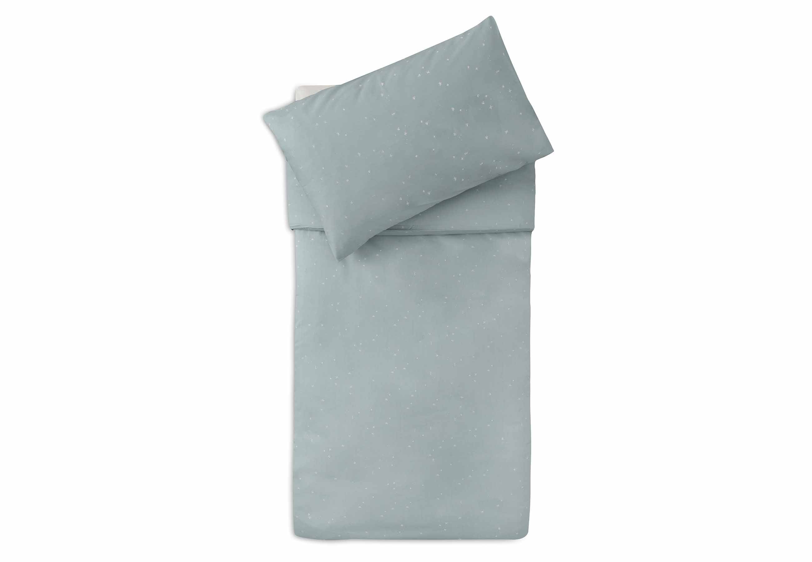 Jollein Bettwäsche 100x140cm Twinkling - Sea Green Kauf eins, bekomm eins gratis