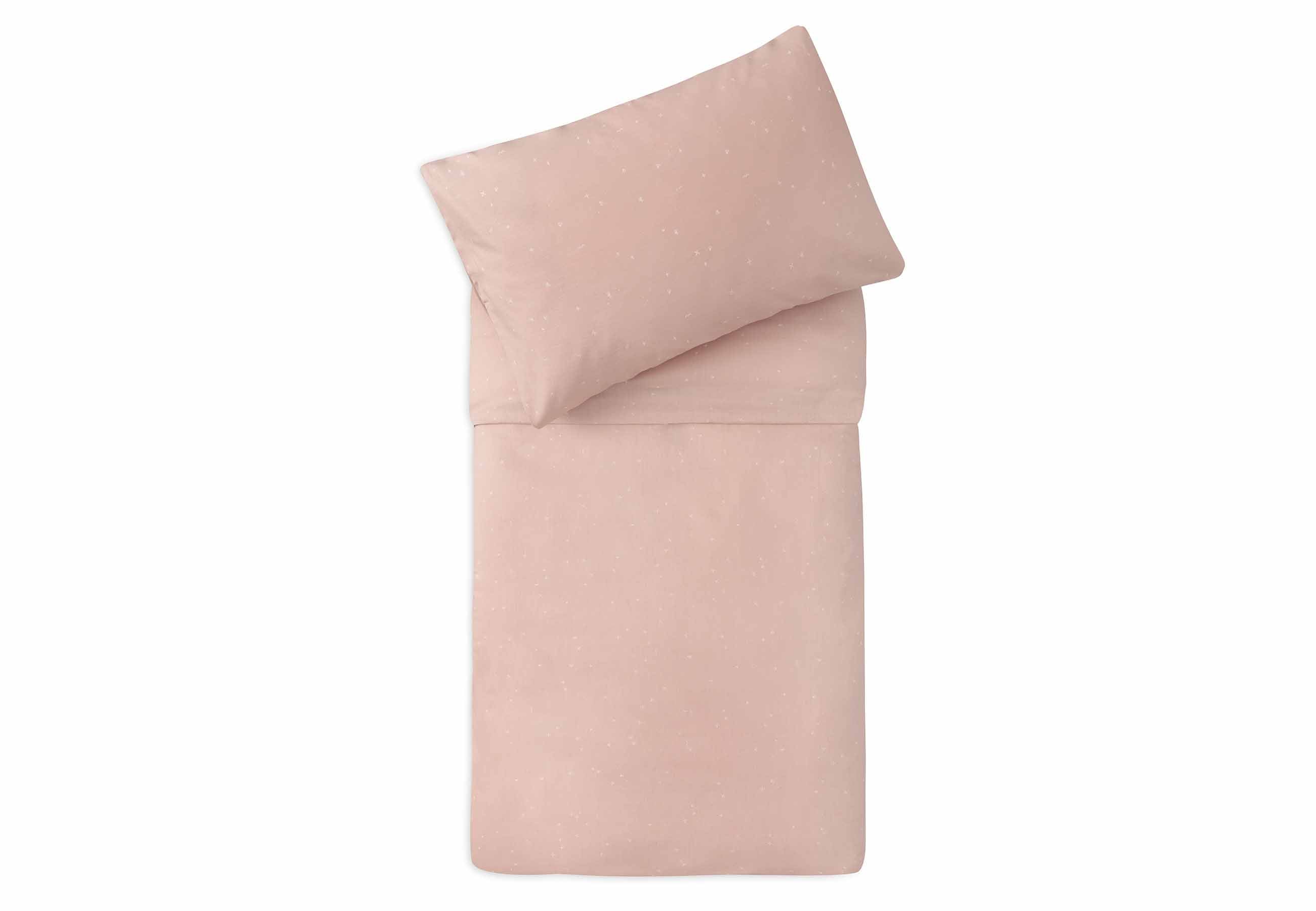 Jollein Bettwäsche 100x140cm Twinkling - Wild Rose Tägliche Deals