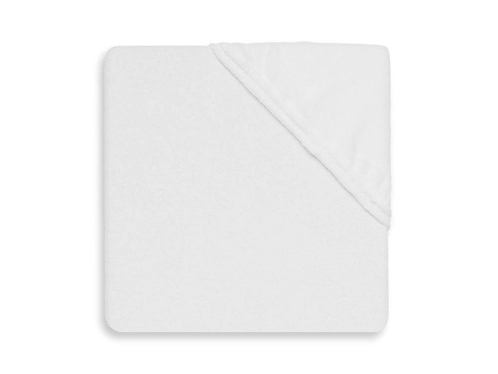 Jollein Spannbettlaken Molton 60x120cm White zollfrei