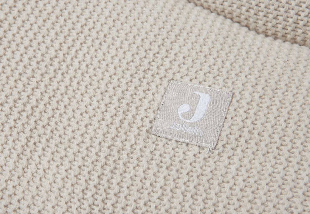 Jollein Krabbeldecke Ø 95cm Basic Knit Nougat Hotsell