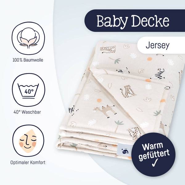Julius Zöllner Jerseydecke gefüttert, Savanne beige Tiefpreis