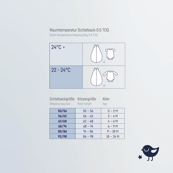 Julius Zöllner Jersey Sommerschlafsack - Crazy Animals 50% Rabatt mit kostenlosem Versand