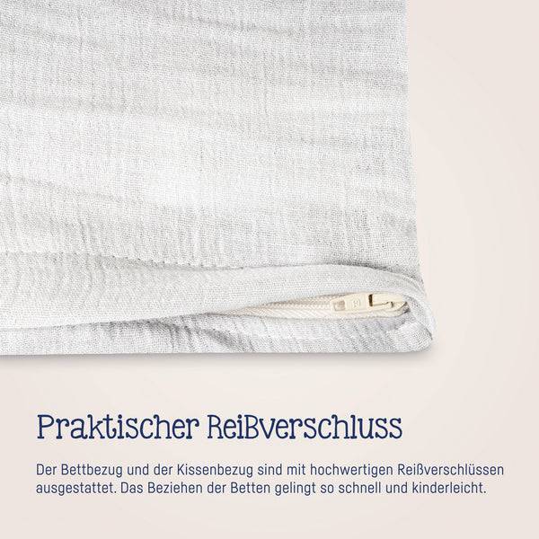 Julius Zöllner Bettwäsche aus Baumwollmusselin, Ivory Cyber Monday