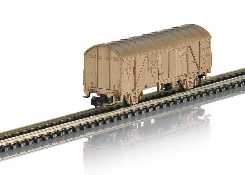Märklin Gedeckter Güterwagen in Echtbronze Großer Ausverkauf