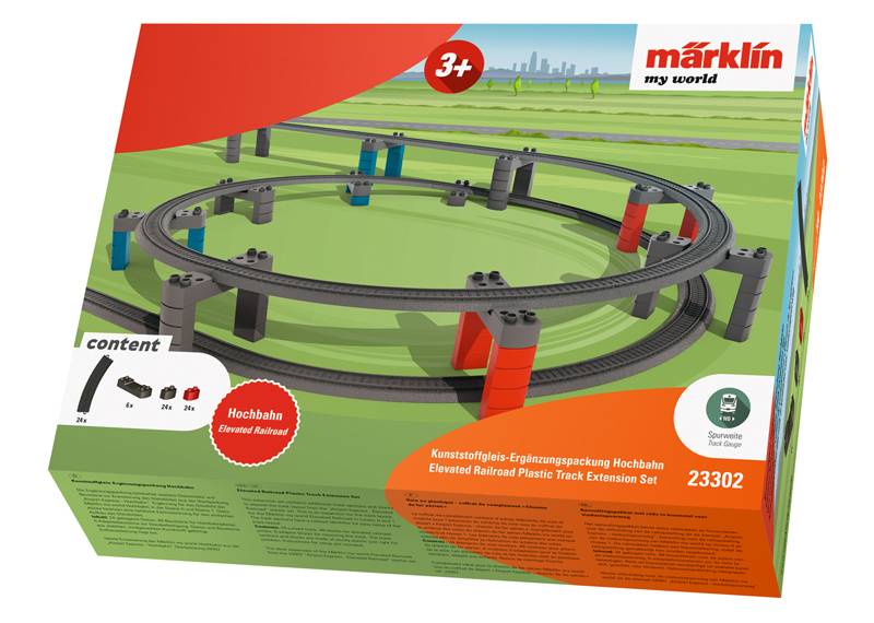 Märklin Märklin my world - Kunststoffgleis-Ergänzungspackung Gleiswendel Nur für heute