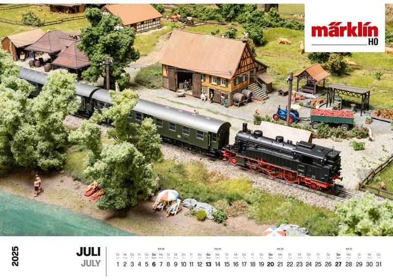 Märklin Märklin-/Trix-Wandkalender 2025 2025