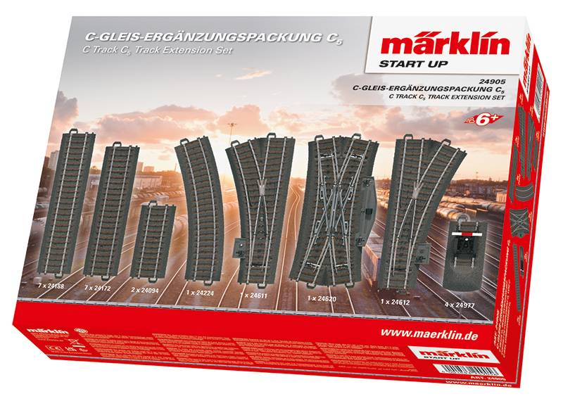 Märklin Märklin Start up - C-Gleis-Ergänzungspackung C5 Tiefpreis
