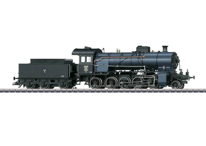 Märklin Dampflokomotive mit Schlepptender Serie C 5/6 "Elefant"