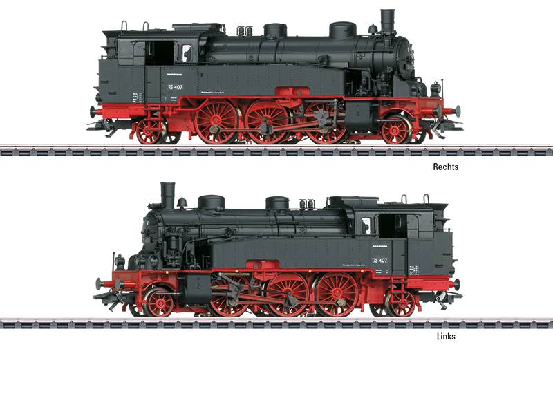 Märklin Dampflokomotive Baureihe 75.4 Jubiläumsangebot