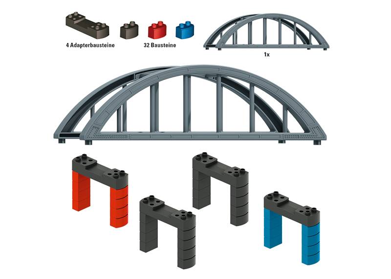 Märklin Märklin my world - Baustein-Set Hochbahn-Brücke Bis zu 50% Rabatt