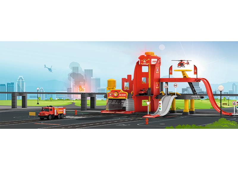 Märklin Märklin my world - Feuerwehr Station mit Licht- und Soundfunktion Bis zu 60% Rabatt