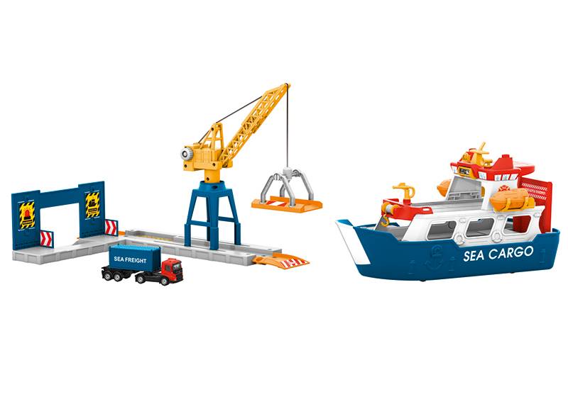 Märklin Märklin my world - Frachtschiff und Hafenkran Sonderangebot der Fabrik
