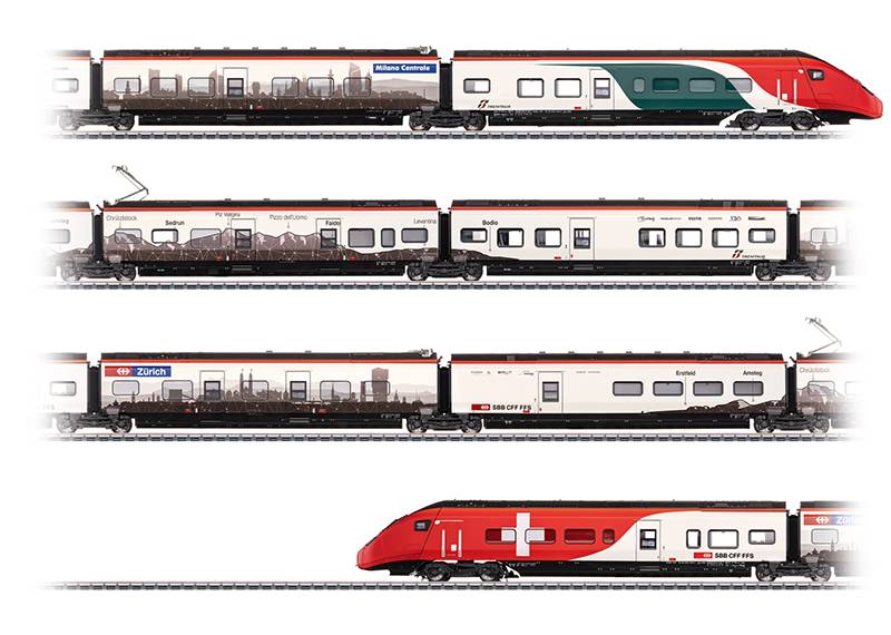 Märklin Hochgeschwindigkeits-Triebzug RABe 501 Giruno