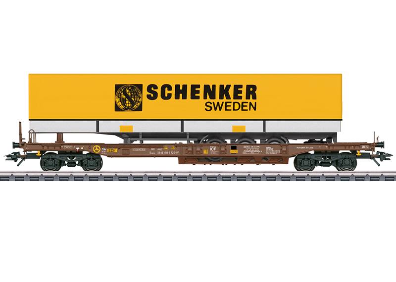 Märklin Taschenwagen Schenker Sweden