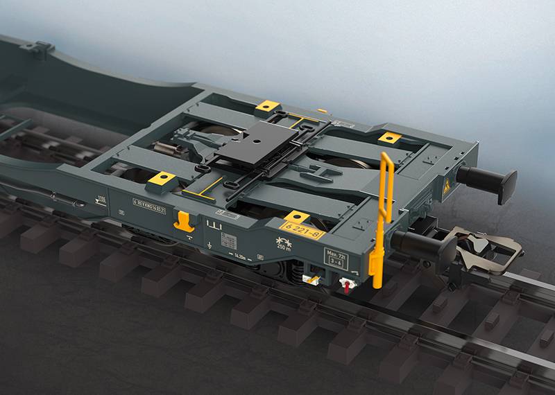 Märklin Doppel-Taschenwagen Sdggmrss Bis zu 65% Rabatt