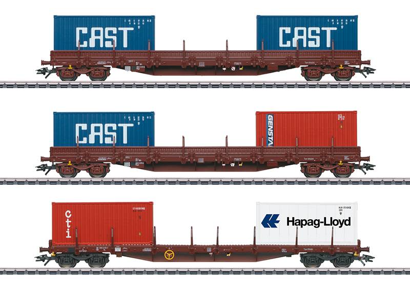 Märklin Containerwagen-Set