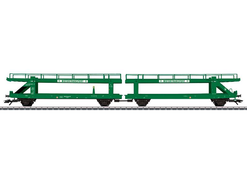 Märklin Doppel-Autotransportwagen Laaeks