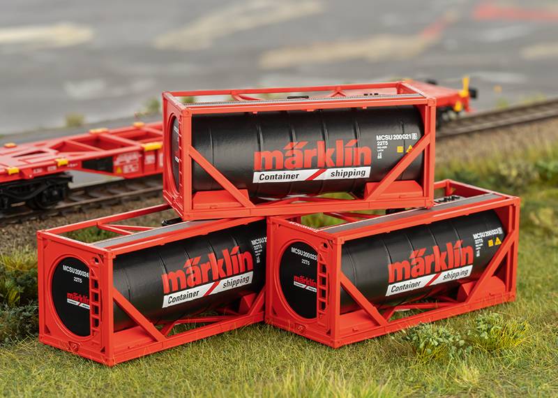 Märklin Container-Tragwagen Bauart Sgns 691 Auslauf