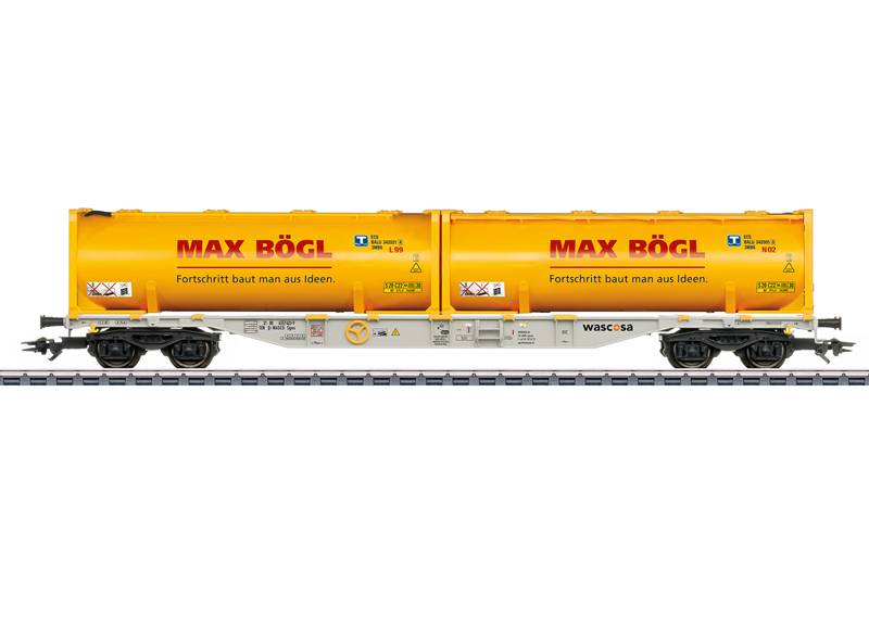 Märklin KLV-Tragwagen Sgns Max Bögl