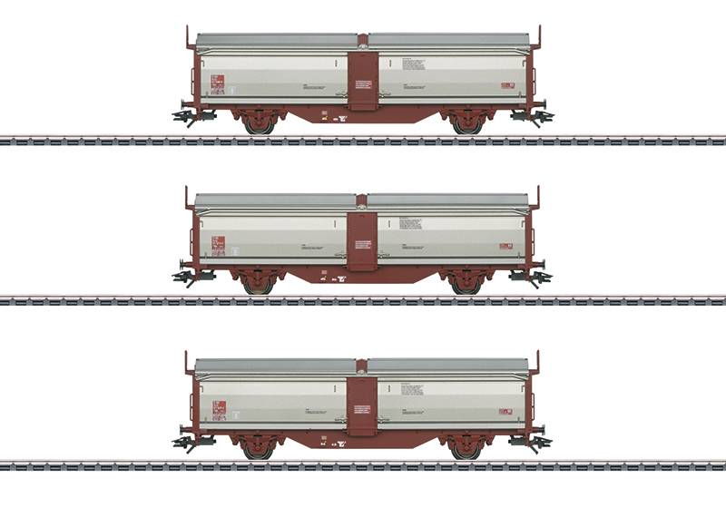Märklin Schiebedach-/Schiebewandwagen-Set Tbis