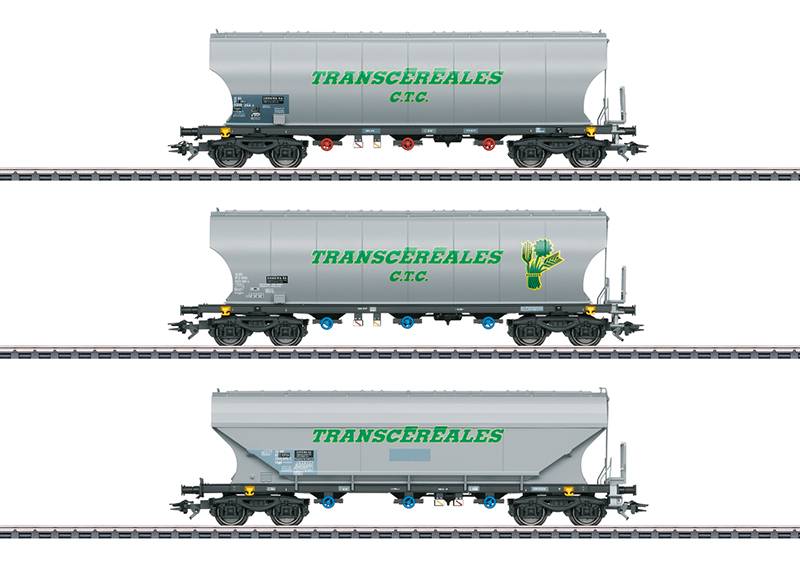 Märklin Güterwagen-Set Getreidesilowagen