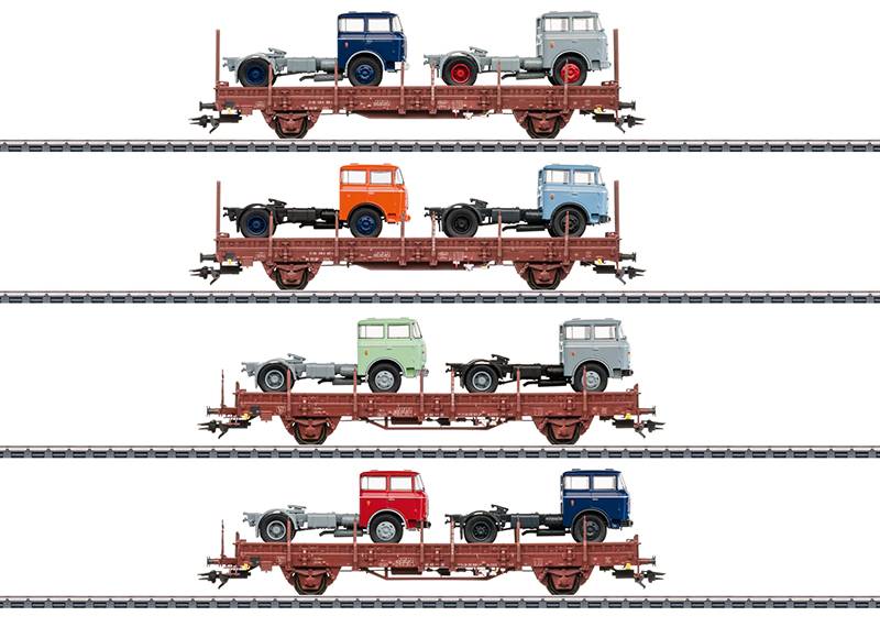 Märklin Güterwagen-Set Fahrzeugtransport