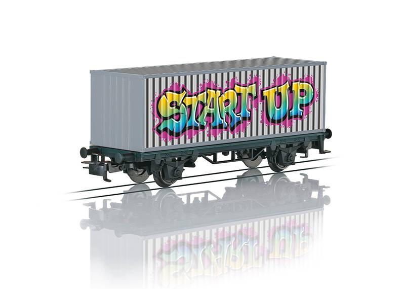 Märklin Märklin Start up - Containerwagen Graffiti