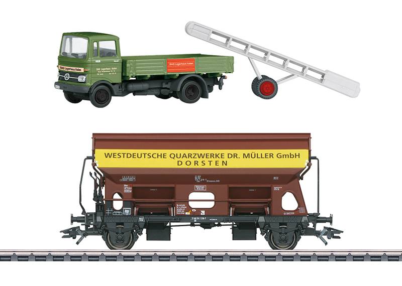 Märklin Schwenkdachwagen Tdgs Kostenloser Versand international