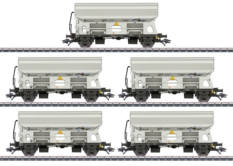 Märklin Schwenkdachwagen-Set NS/Armita Fabrikladen