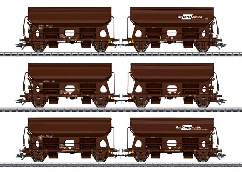 Märklin Schwenkdachwagen-Set RCA Begrenzt auf 3 Tage