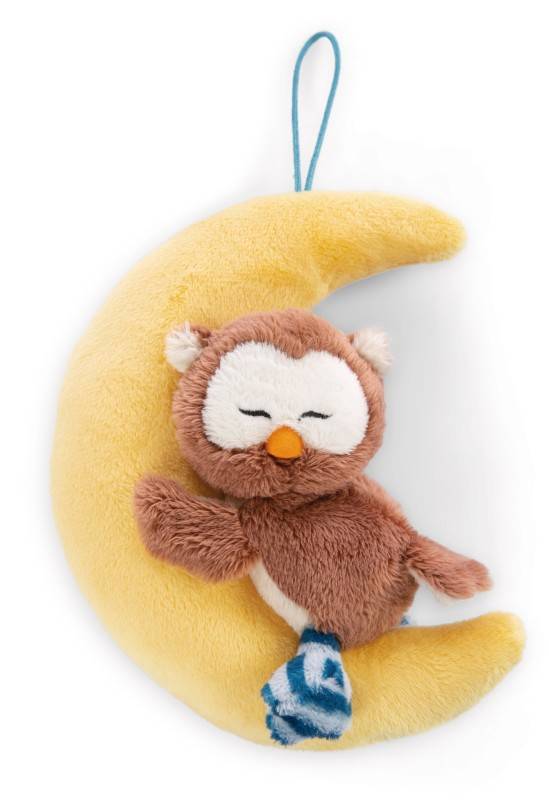 NICI Plüschanhänger Eule Oscar mit Loop zollfrei