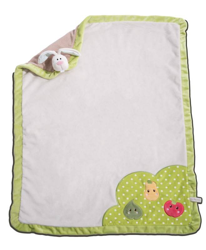 NICI Baby Kuscheldecke mit Schmuse-Hase Super Sparpreis