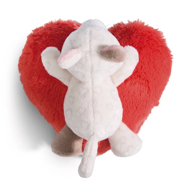 NICI Kuscheltier Love Katze auf Herz liegend NICI GREEN Günstig kaufen