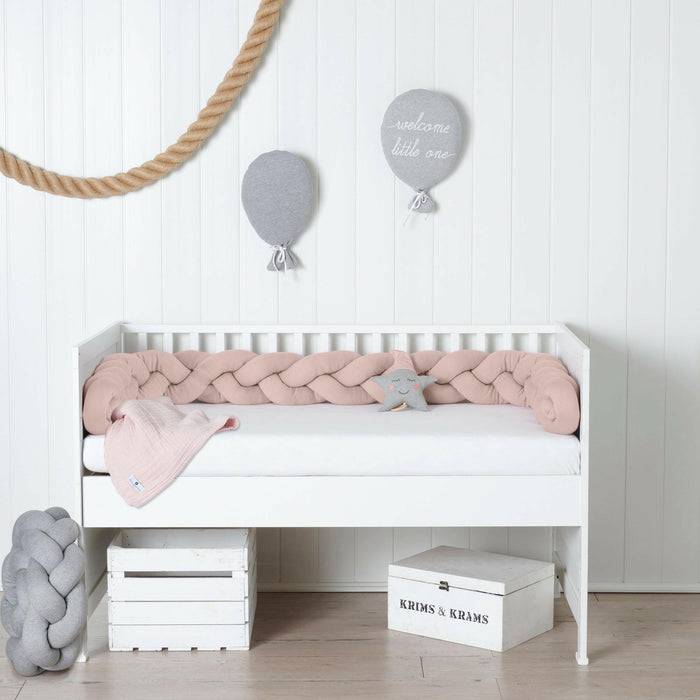 Nordic Coast Company Bettschlange geflochten Rosa Strick XL Bis zu 65% Rabatt