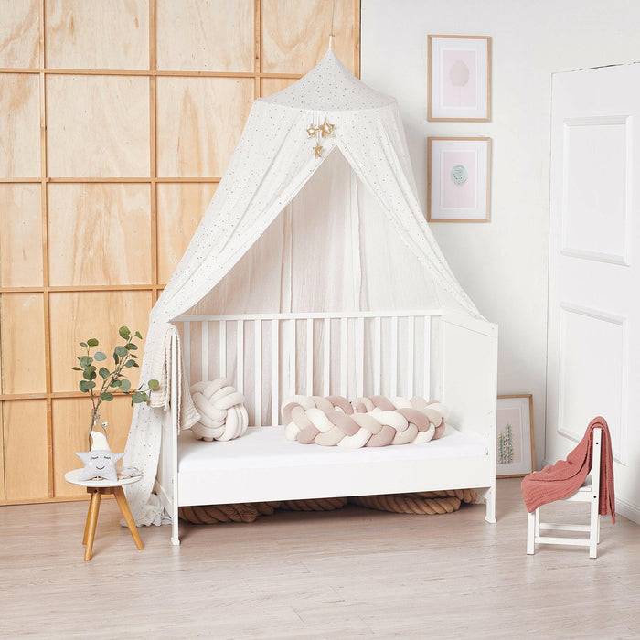 Nordic Coast Company Bettschlange geflochten Trio Altrosa Discount Store für neue Produkte