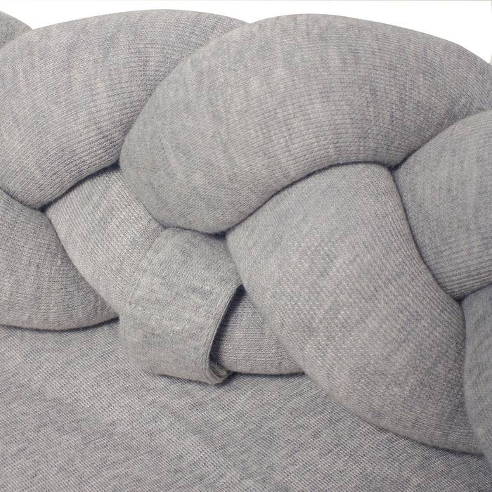 Nordic Coast Company Baby Nest geflochten Grau Riesige Rabatte