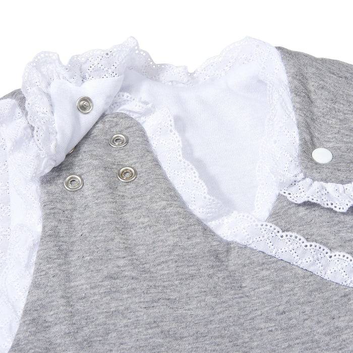 Nordic Coast Company Baby Schlafsack Grau Spitze Hotsell