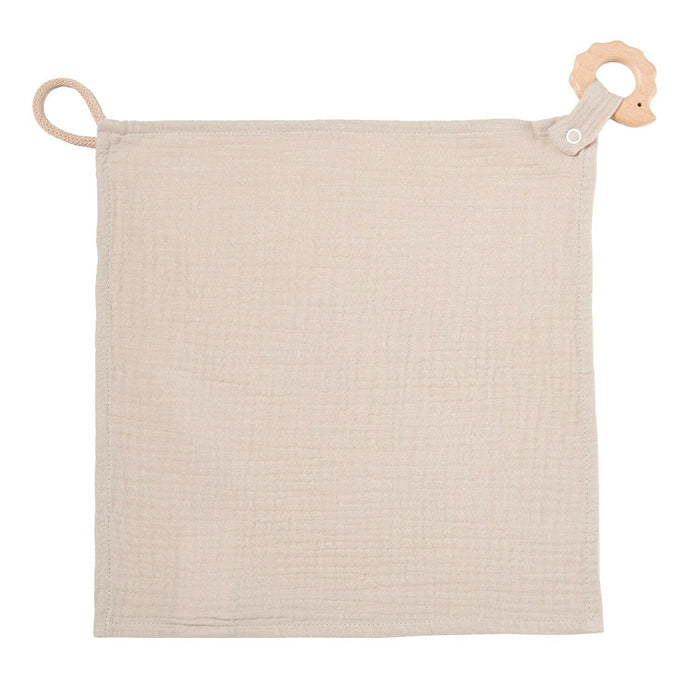 Nordic Coast Company Kuscheltuch Musselin Igel Sand Letzter Tag