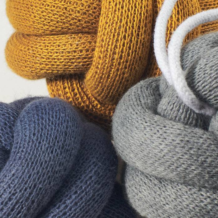 Nordic Coast Company Babygym Anhänger Set Knoten Blau Vierteljährliche Förderung