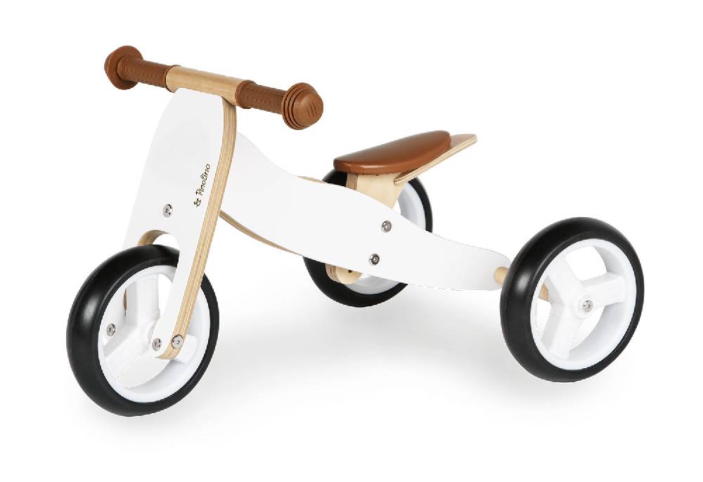 Pinolino Mini-Laufdreirad 'Charlie', weiß/natur Angebote