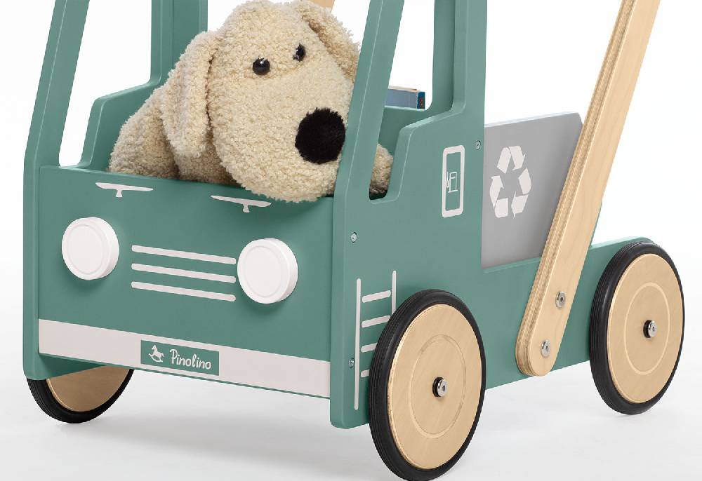 Pinolino Lauflernwagen 'Kipplaster Fred', grün Preisnachlass