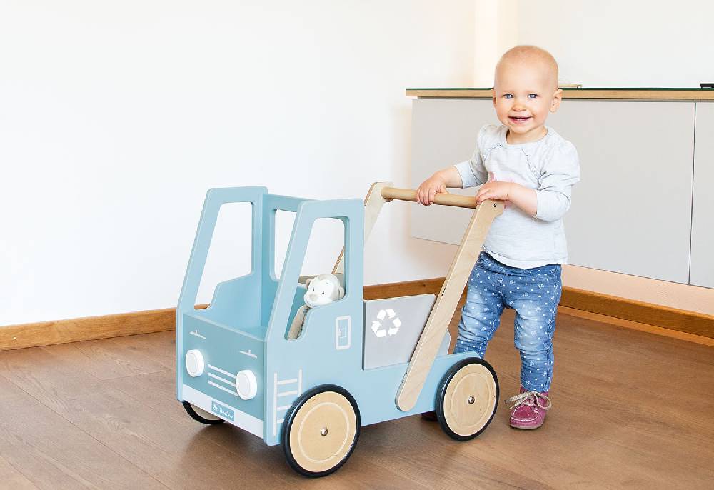 Pinolino Lauflernwagen 'Kipplaster Fred', blau Black Friday