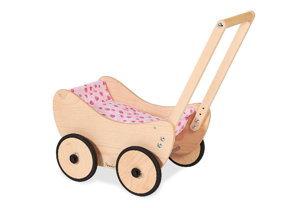 Pinolino Puppenwagen 'Trixi', natur, 2-tlg Heißer Verkauf