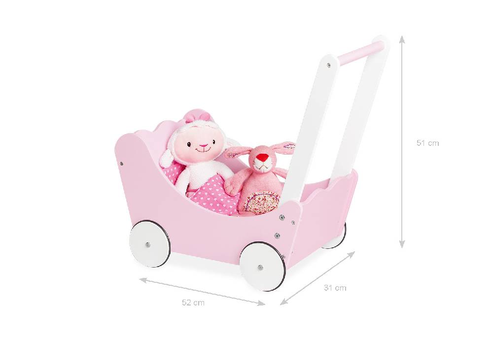 Pinolino Puppenwagen 'Jasmin', 4-tlg Räumungsverkauf