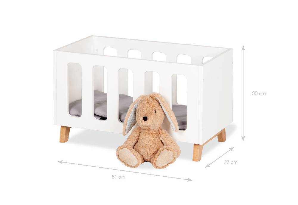 Pinolino Puppenbett 'Marit', 4-tlg Riesige Ersparnisse