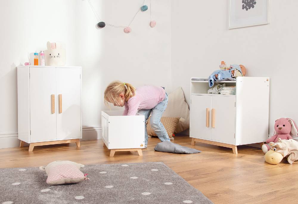 Pinolino Puppenbett 'Marit', 4-tlg Riesige Ersparnisse