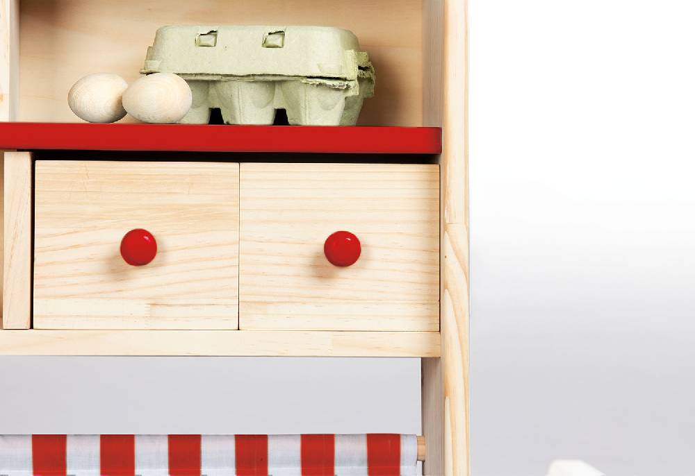 Pinolino Marktstand 'Lucy', rot Wochenangebot