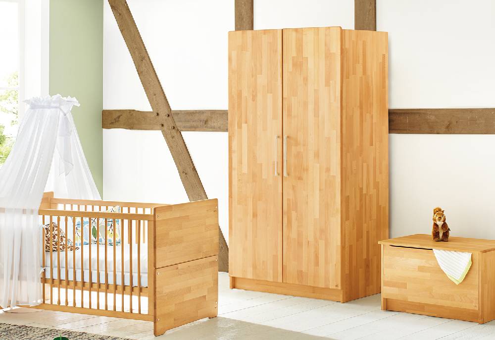 Pinolino Kleiderschrank 'Natura' - Qualitätsmuster Schlussverkauf
